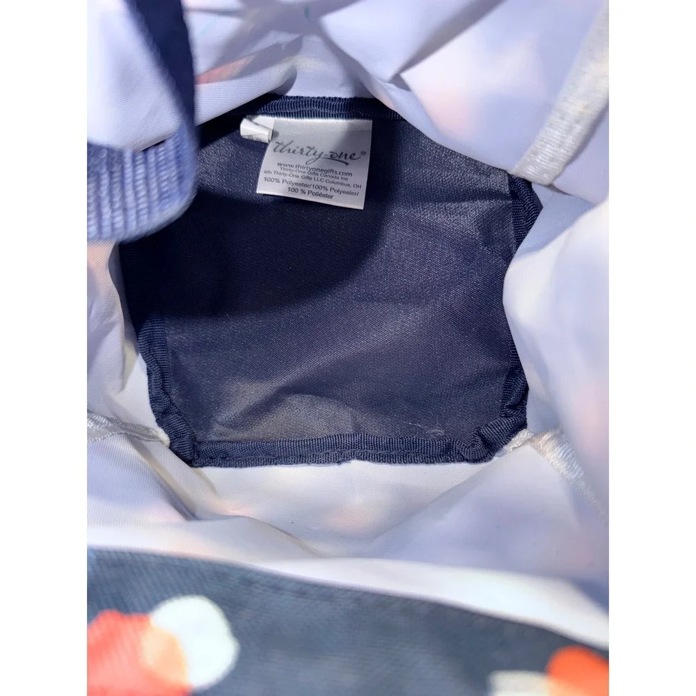 Thirty-One Littles Carry-All Caddy Brushstroke‎ pattern Mini Tote Bag